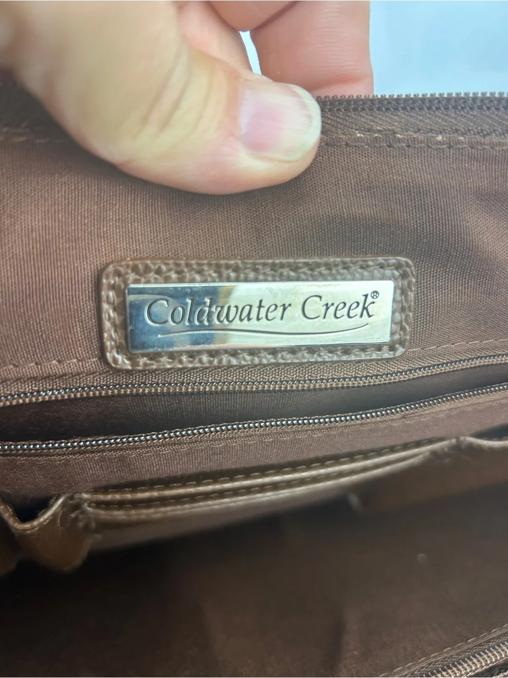 Coldwater Creek elegant brown